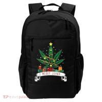 Merry Juana Funny Holiday Christmas Marijuana Weed Stoner Backpack thumb 0