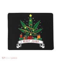 Merry Juana Funny Holiday Christmas Marijuana Weed Stoner Mousepad thumb 0