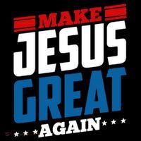 Make Jesus Great Again Red White And Blue Coffee Mug thumb 5