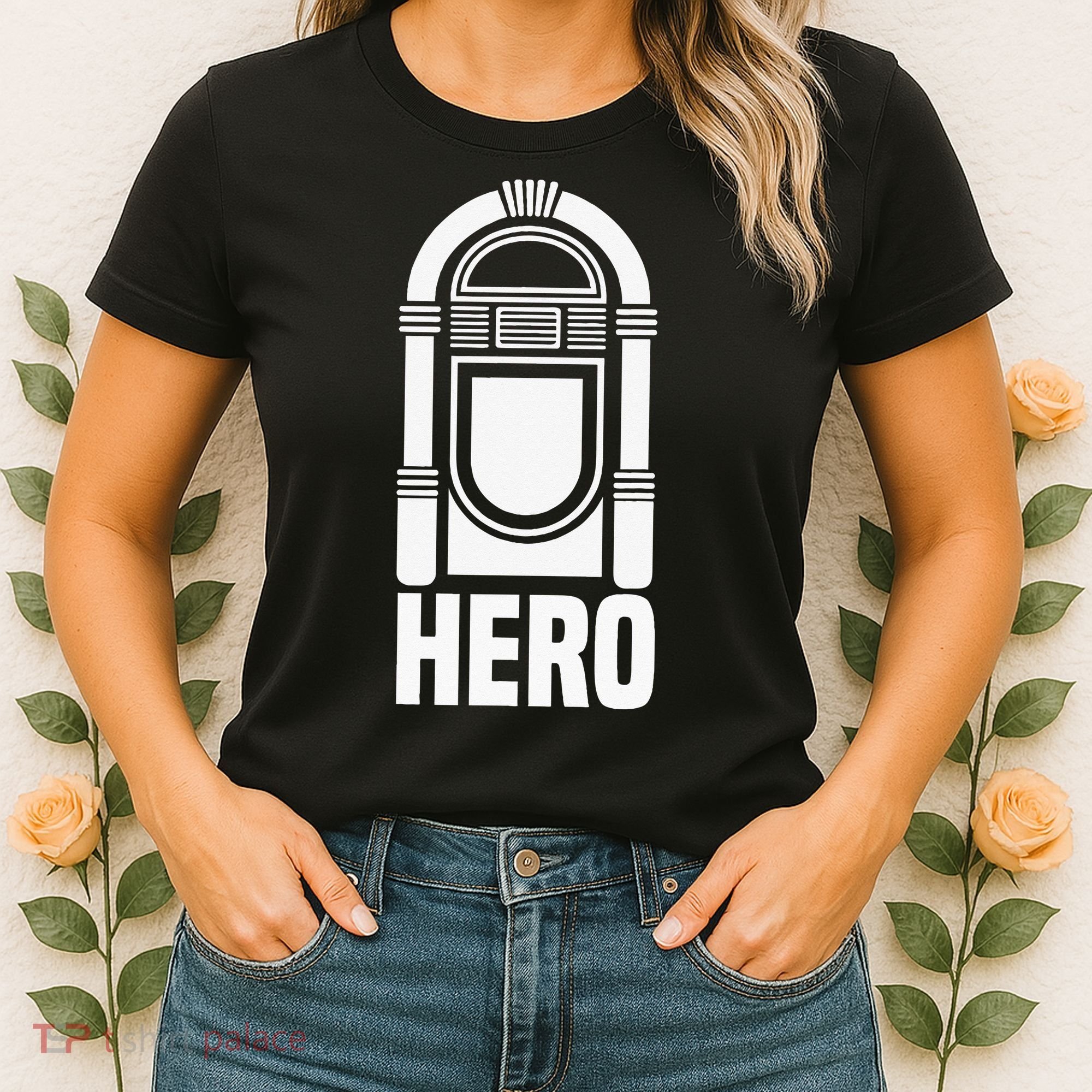 Music Jukebox Hero Gift For Music Karaoke Lover Women's T-Shirt