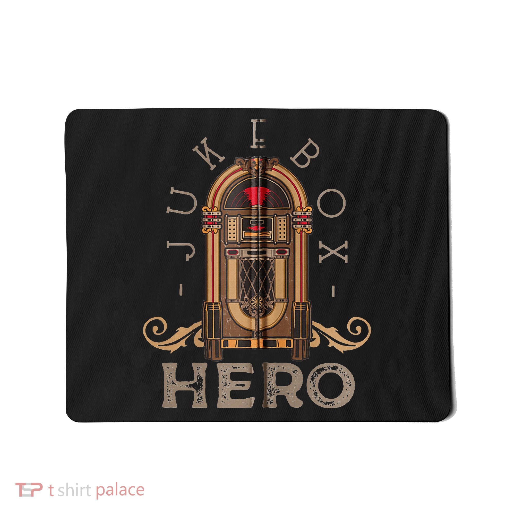 Music Jukebox Hero For Music Karaoke Mousepad