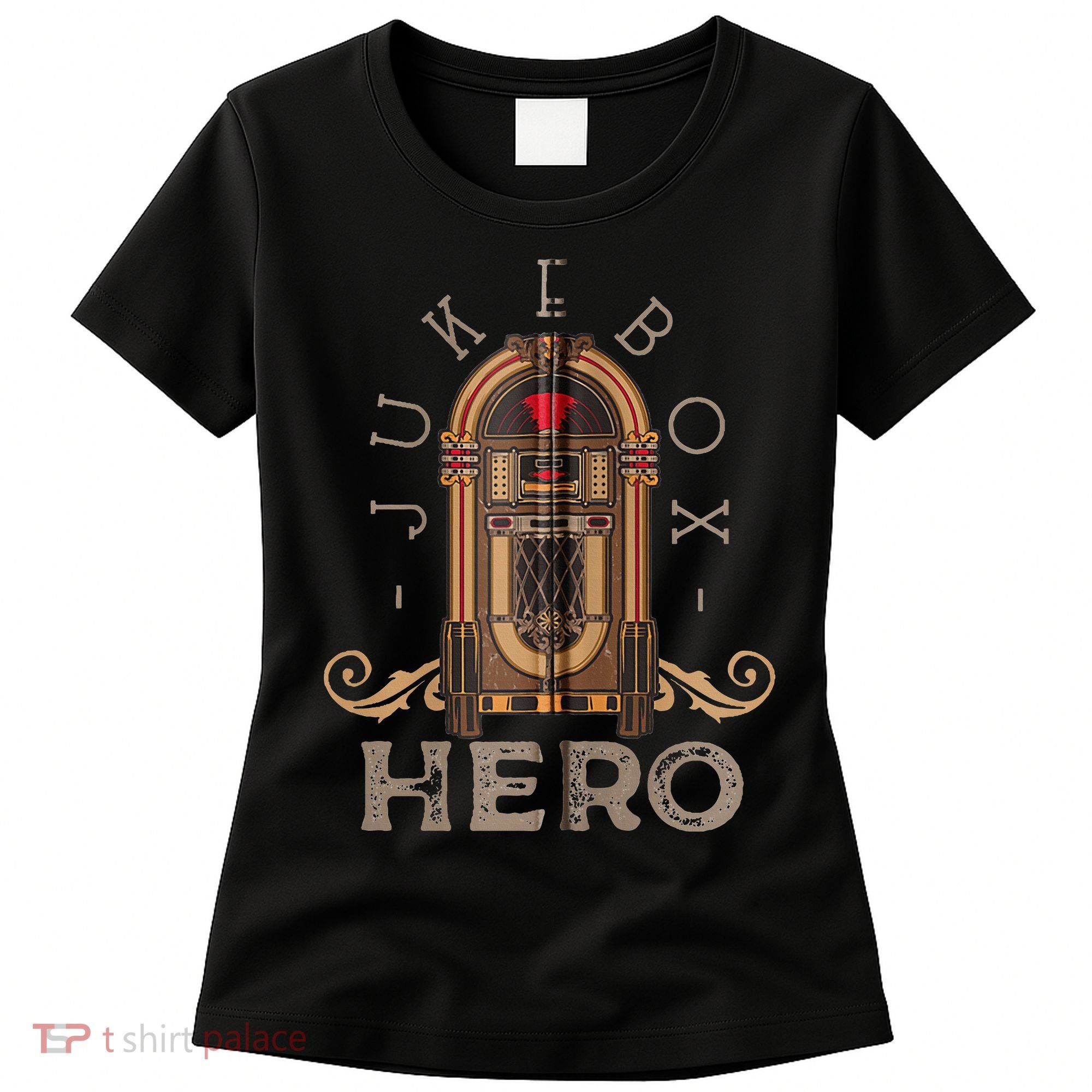 Music Jukebox Hero For Music Karaoke Women's T-Shirt