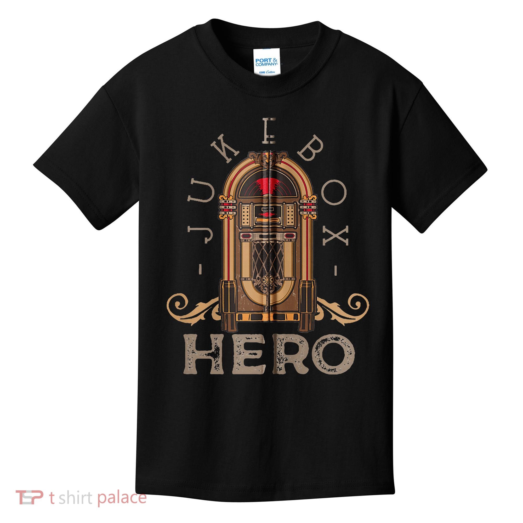 Music Jukebox Hero For Music Karaoke Kids T-Shirt
