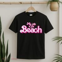 My Job Is Just Beach T-Shirt thumb 2