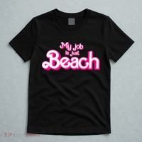 My Job Is Just Beach T-Shirt thumb 5