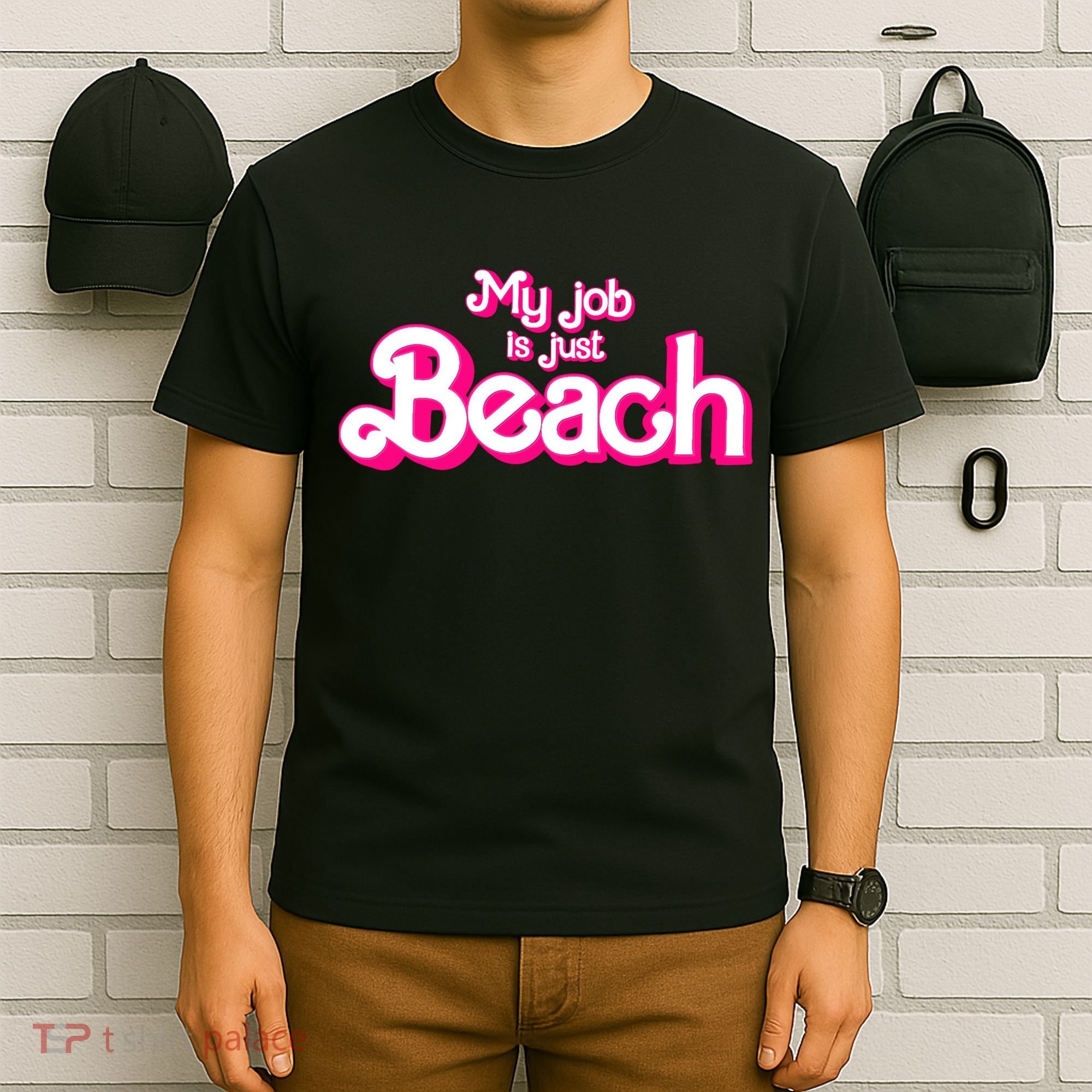 My Job Is Just Beach T-Shirt