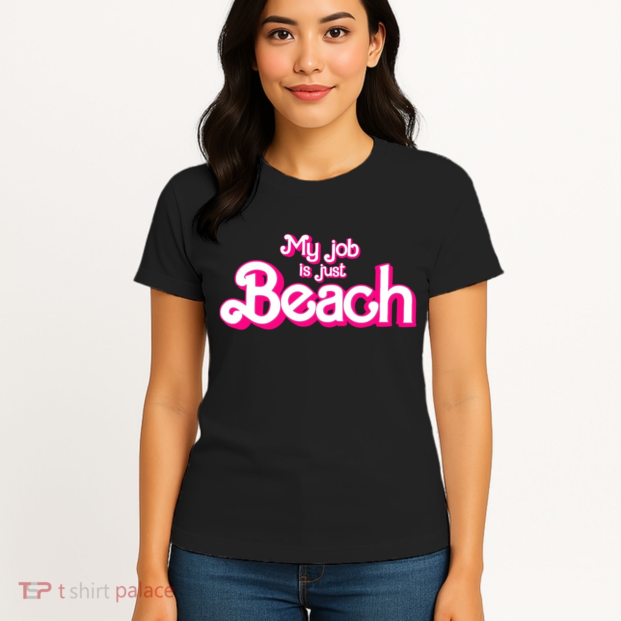 My Job Is Just Beach Women's T-Shirt
