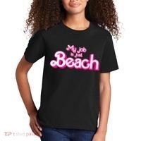 My Job Is Just Beach Kids T-Shirt thumb 2