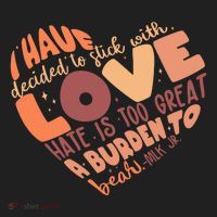 Mlk Jr I Have Decided To Stick With Love Hate Is Too Great A Burden To Bear Beanie thumb 2