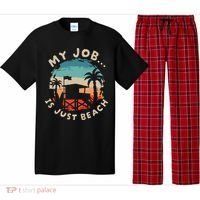 My Job Is The Beach Pajama Set thumb 0