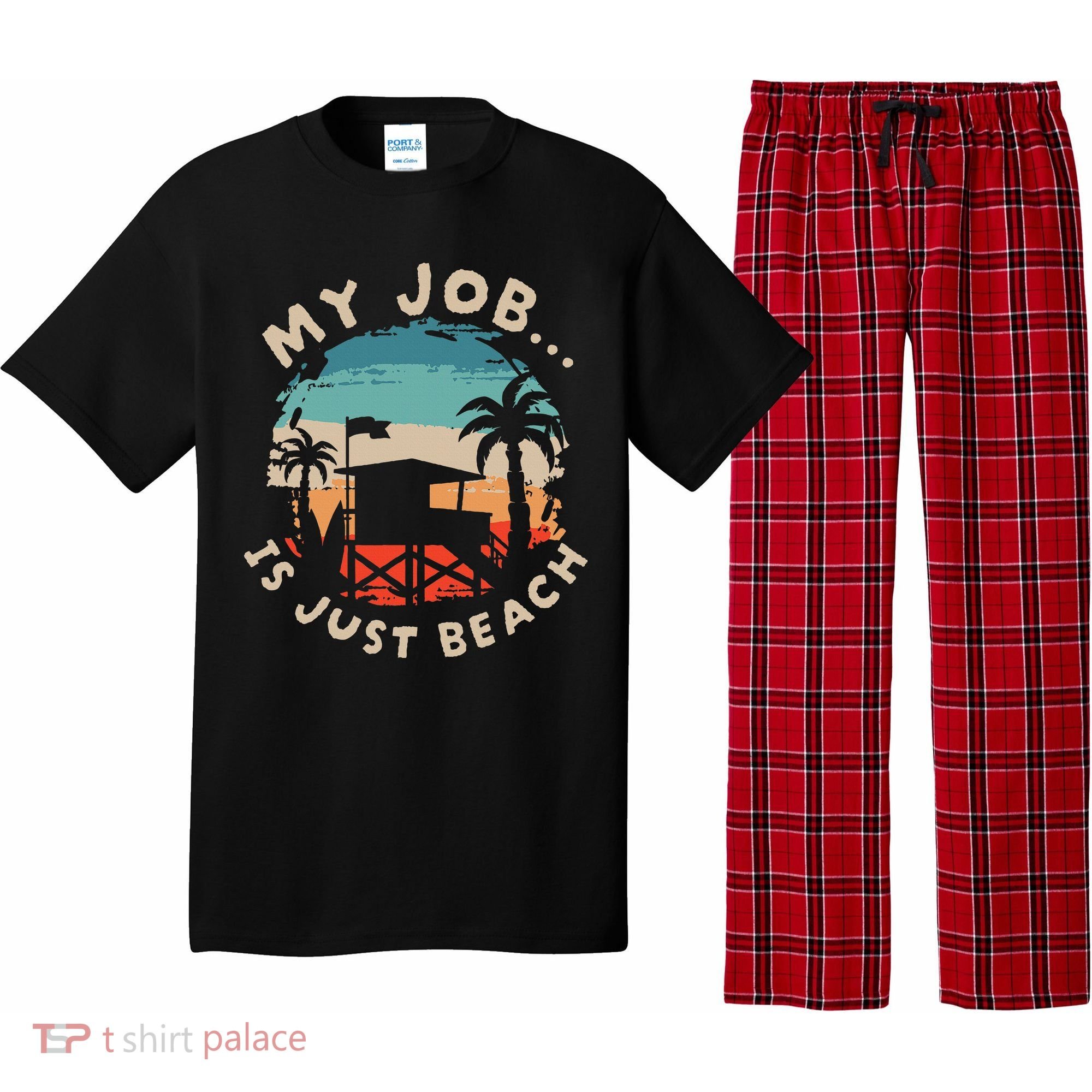 My Job Is The Beach Pajama Set