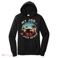 My Job Is The Beach Women's Hoodie thumb 0
