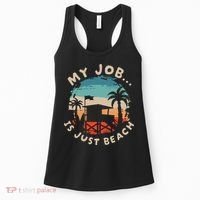 My Job Is The Beach Women's Tank Top thumb 0