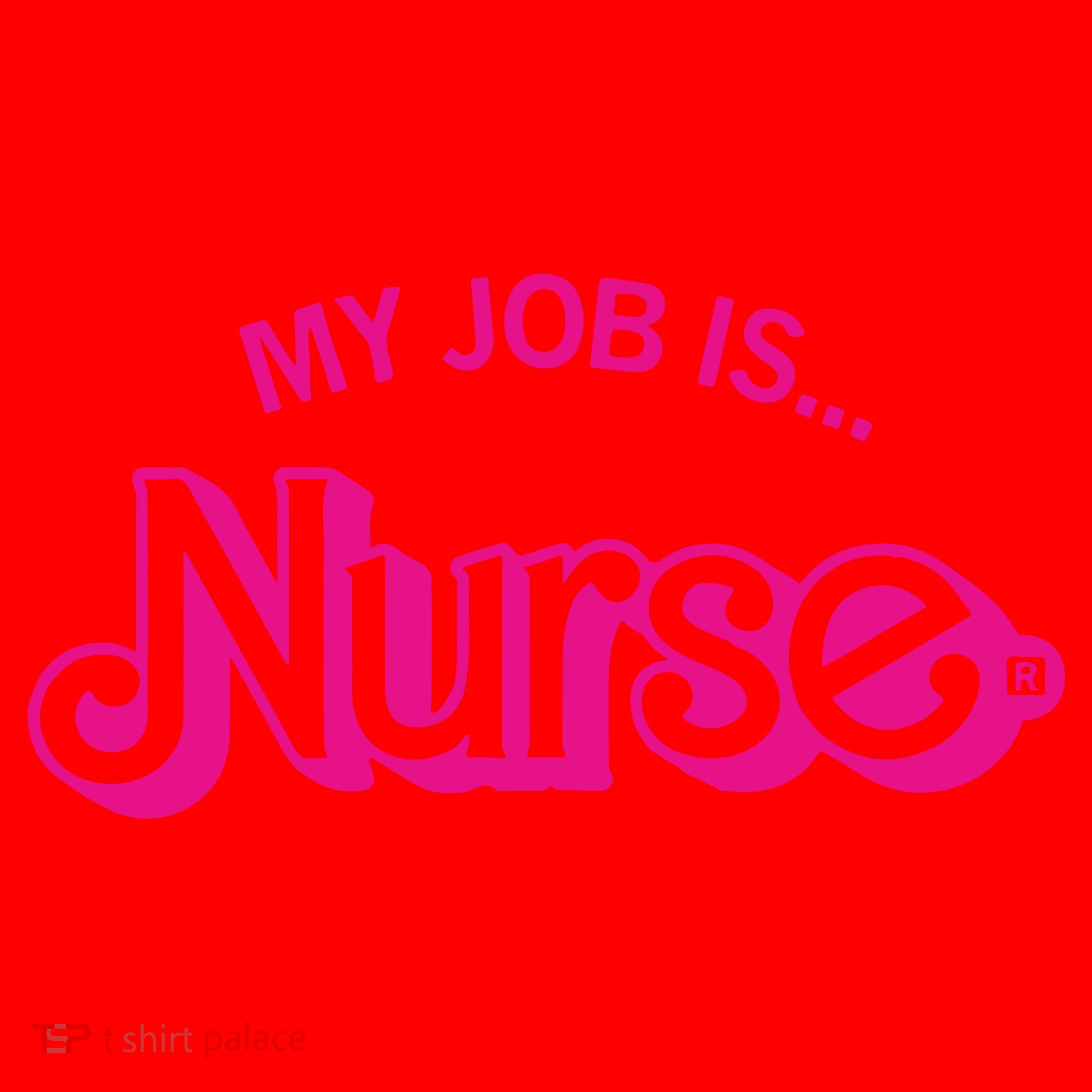My Job Is Nurse Santa Hat