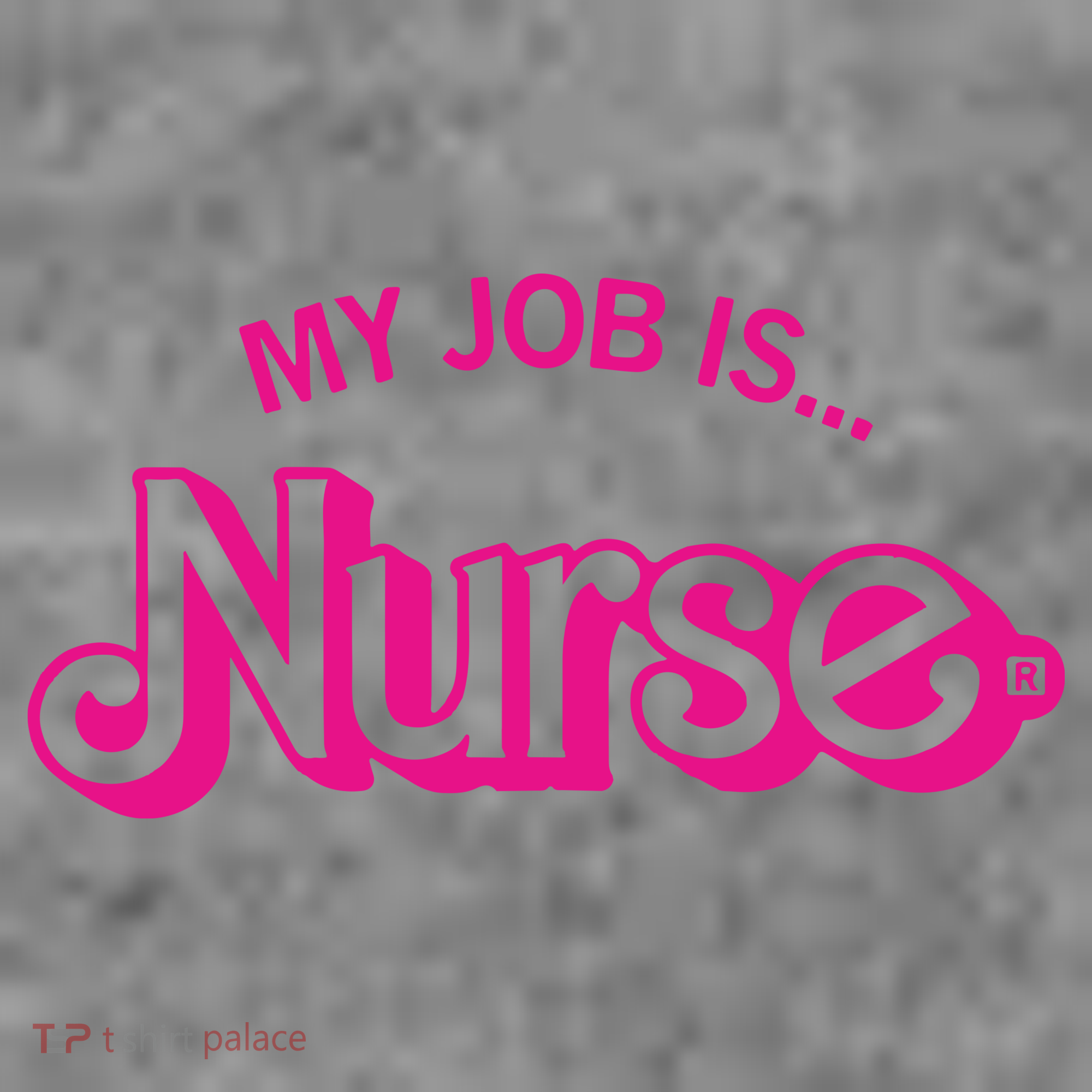 My Job Is Nurse Toddler Hoodie