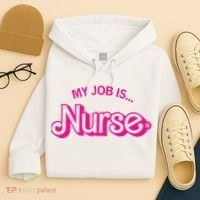 My Job Is Nurse Hoodie thumb 4