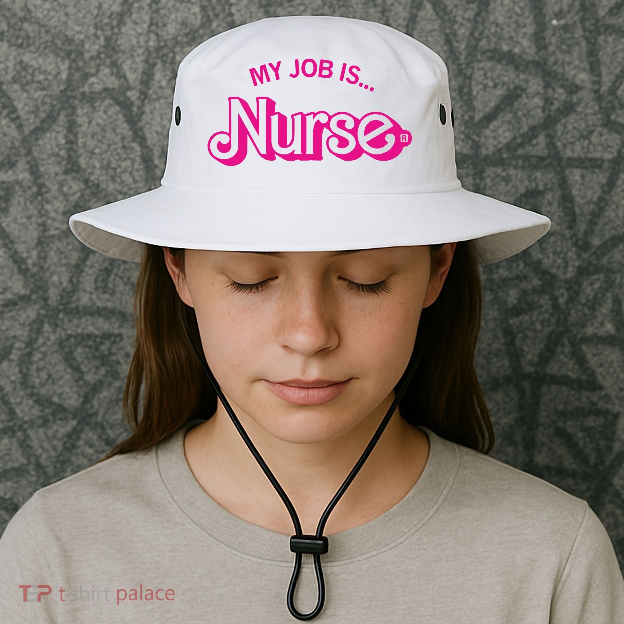 My Job Is Nurse Bucket Hat