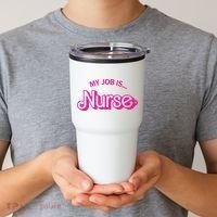 My Job Is Nurse Tumbler thumb 2