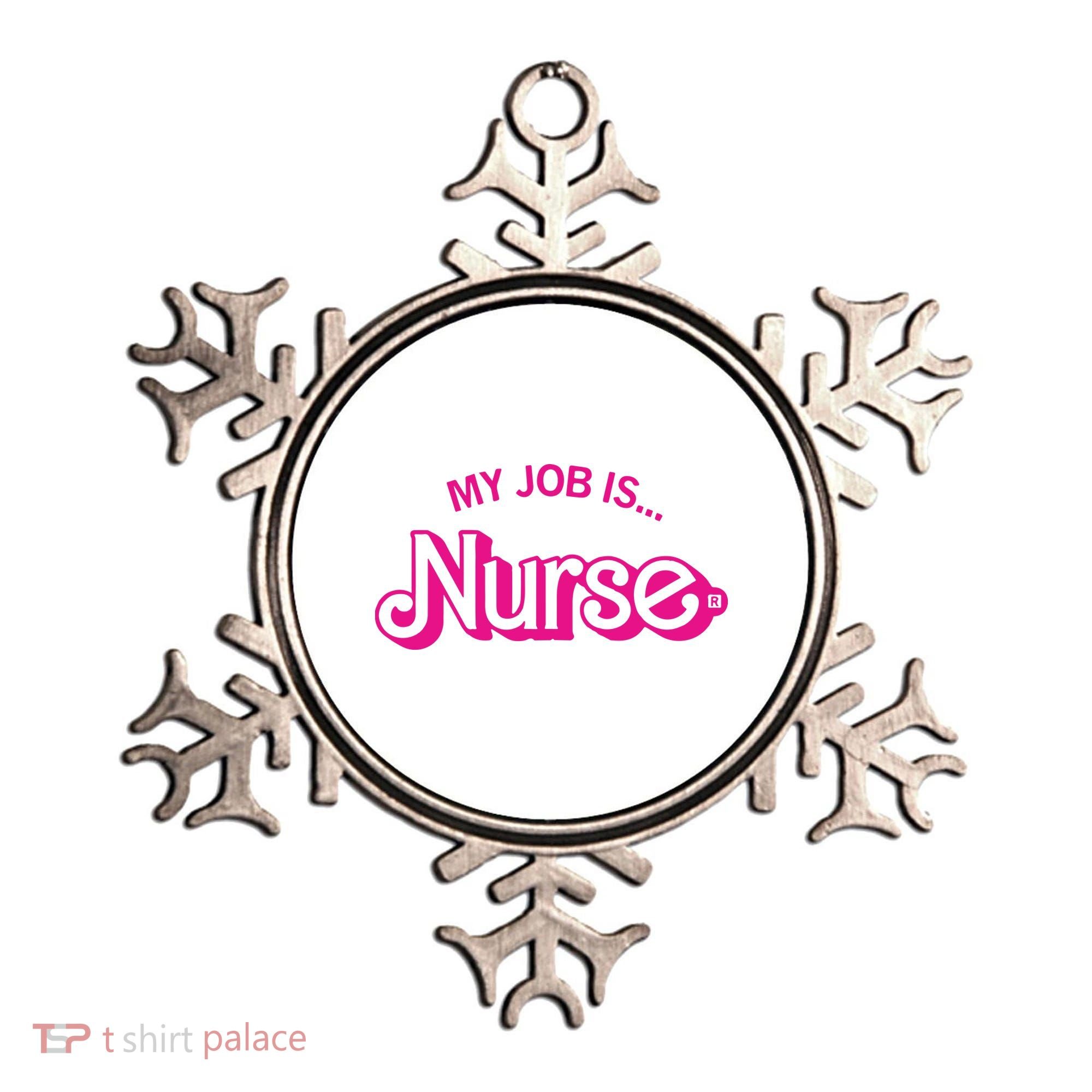 My Job Is Nurse Ornament
