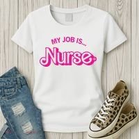 My Job Is Nurse Women's T-Shirt thumb 3