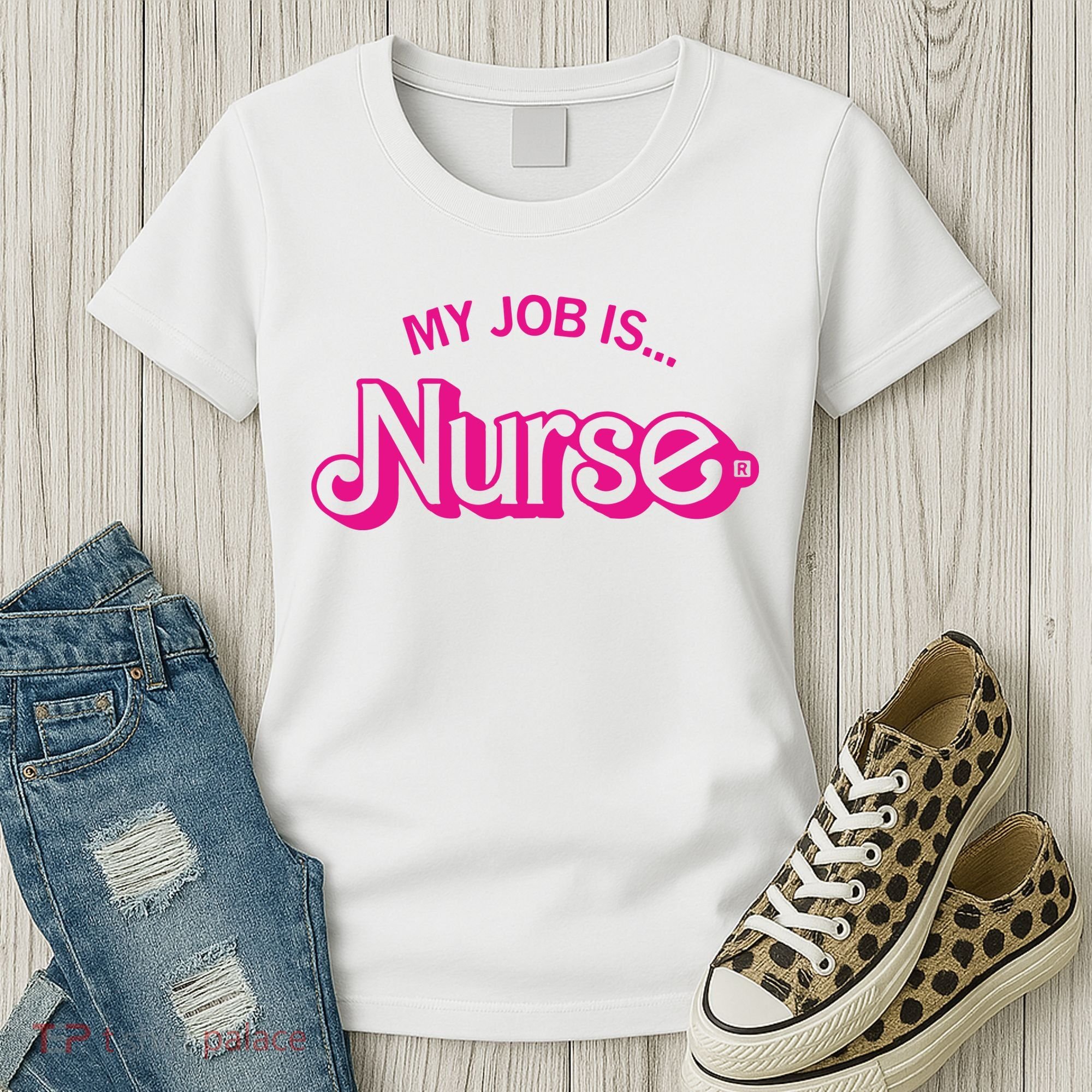 My Job Is Nurse Women's T-Shirt