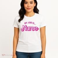 My Job Is Nurse Women's T-Shirt thumb 4