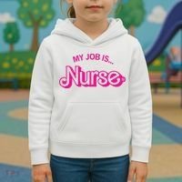My Job Is Nurse Kids Hoodie thumb 3