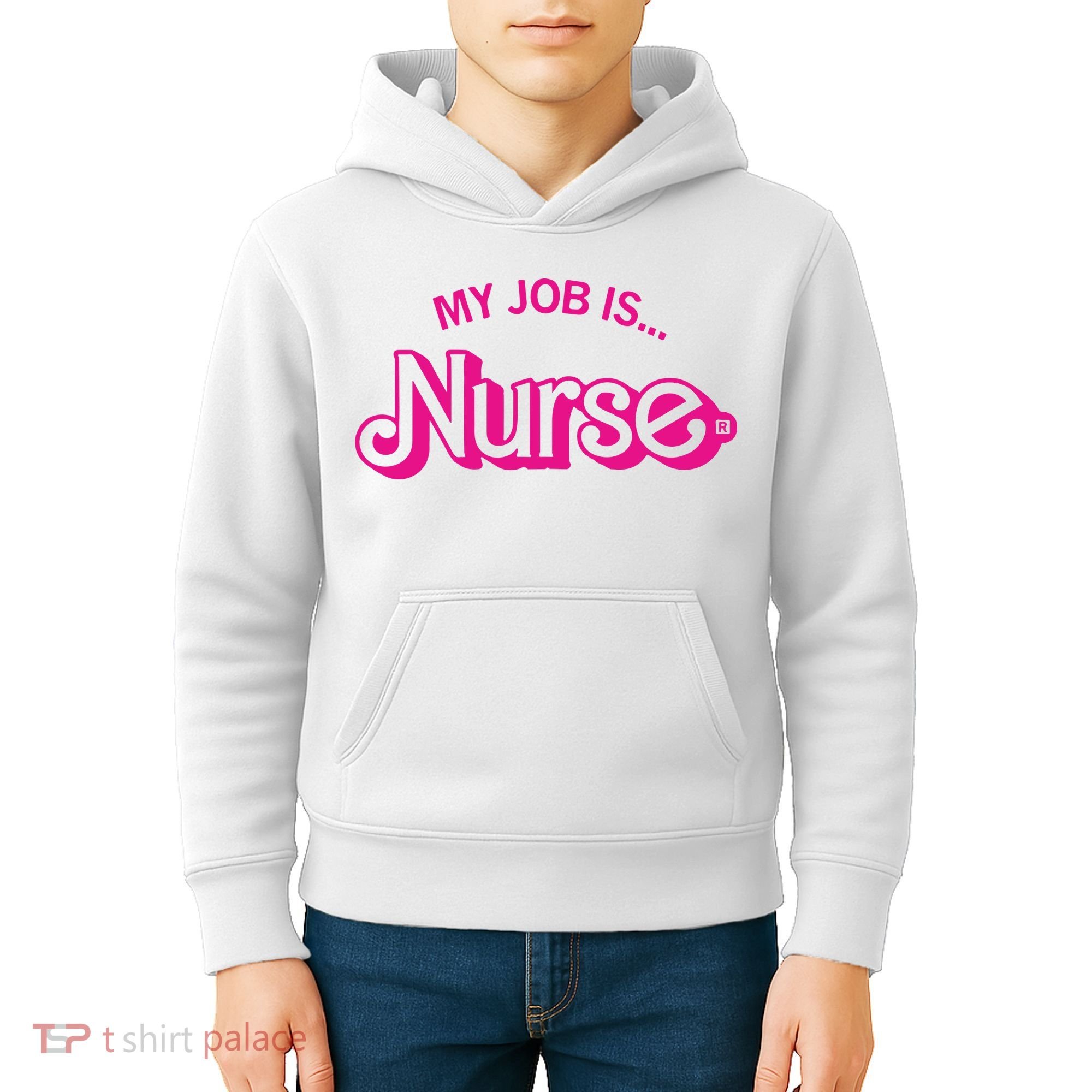 My Job Is Nurse Kids Hoodie