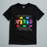 My Job Is All Rainbows & Butterflies Lab Tech Phlebotomist T-Shirt thumb 5