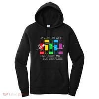 My Job Is All Rainbows & Butterflies Lab Tech Phlebotomist Women's Hoodie thumb 0