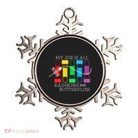 My Job Is All Rainbows & Butterflies Lab Tech Phlebotomist Ornament thumb 0