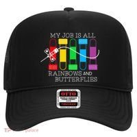 My Job Is All Rainbows & Butterflies Lab Tech Phlebotomist Hat thumb 0