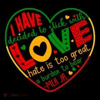 Mlk Jr I Have Decided To Stick With Love Hate Is Too Great Burden To Bear Coffee Mug thumb 5