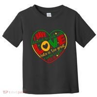 Mlk Jr I Have Decided To Stick With Love Hate Is Too Great Burden To Bear Toddler T-Shirt thumb 0