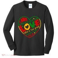 Mlk Jr I Have Decided To Stick With Love Hate Is Too Great Burden To Bear Kids Long Sleeve Shirt thumb 0