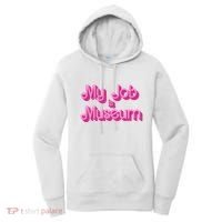 My Job Is Museum Hot Pink Guift For Caretaker Women's Hoodie thumb 0