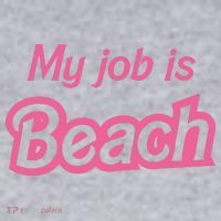 My Job Is Beach Women's Sweatshirt thumb 2
