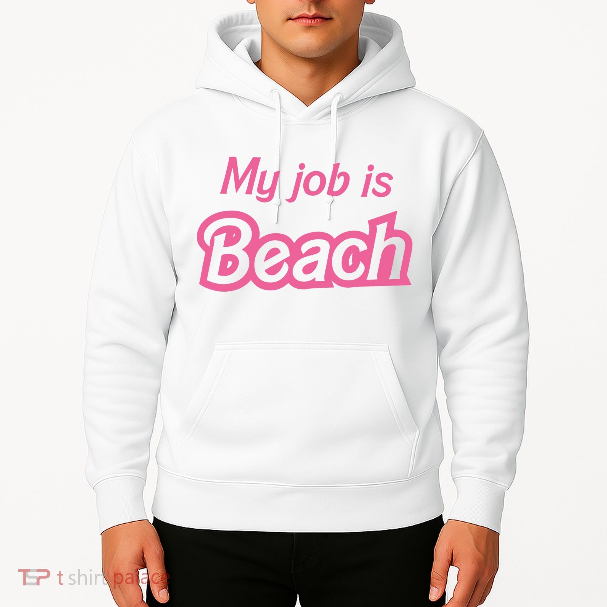 My Job Is Beach Hoodie