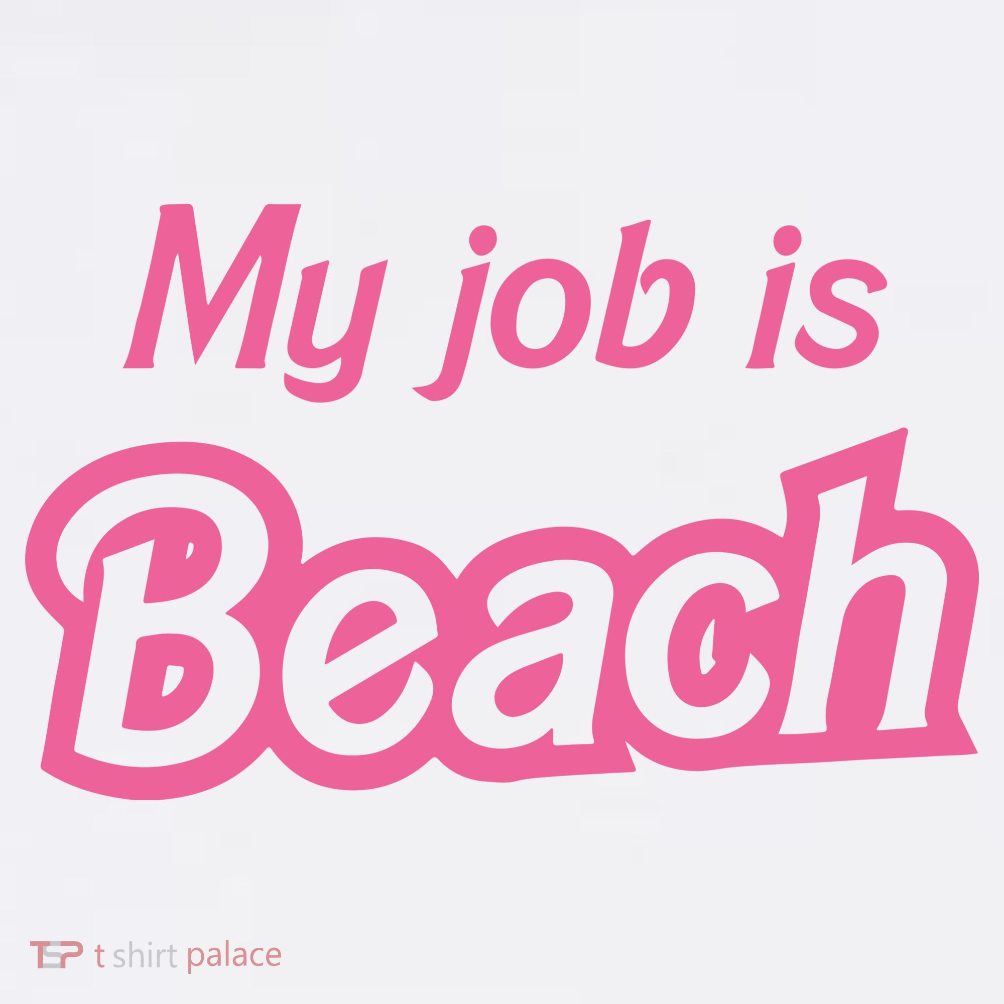 My Job Is Beach Sweatshirt