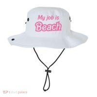 My Job Is Beach Bucket Hat thumb 0