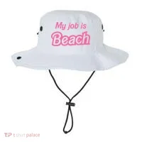 My Job Is Beach Bucket Hat thumb 0