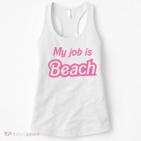 My Job Is Beach Women's Tank Top thumb 0