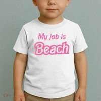 My Job Is Beach Toddler T-Shirt thumb 2