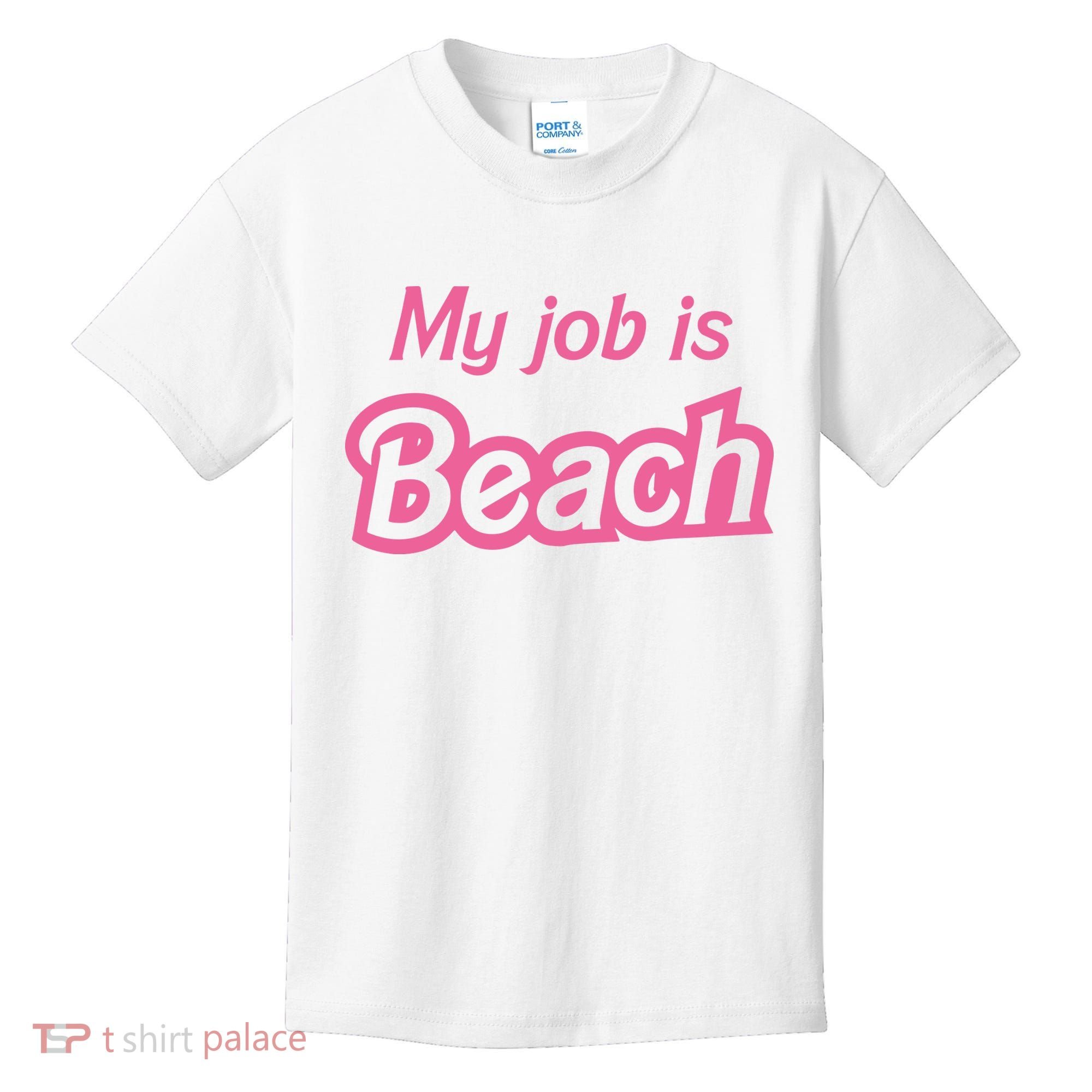 My Job Is Beach Kids T-Shirt