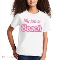 My Job Is Beach Kids T-Shirt thumb 2