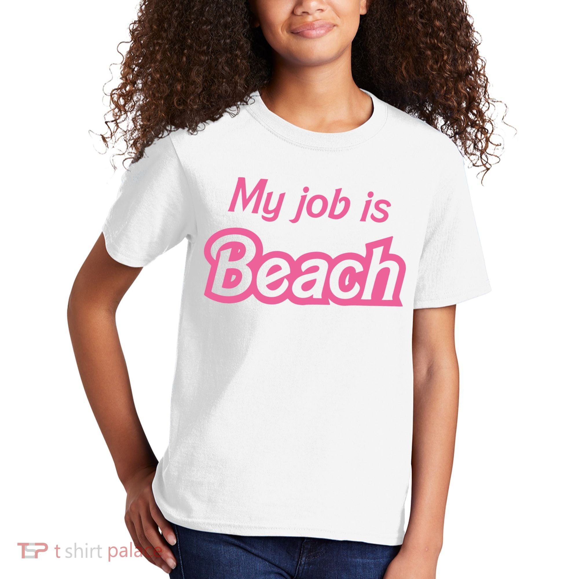 My Job Is Beach Kids T-Shirt