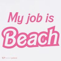 My Job Is Beach Kids T-Shirt thumb 4