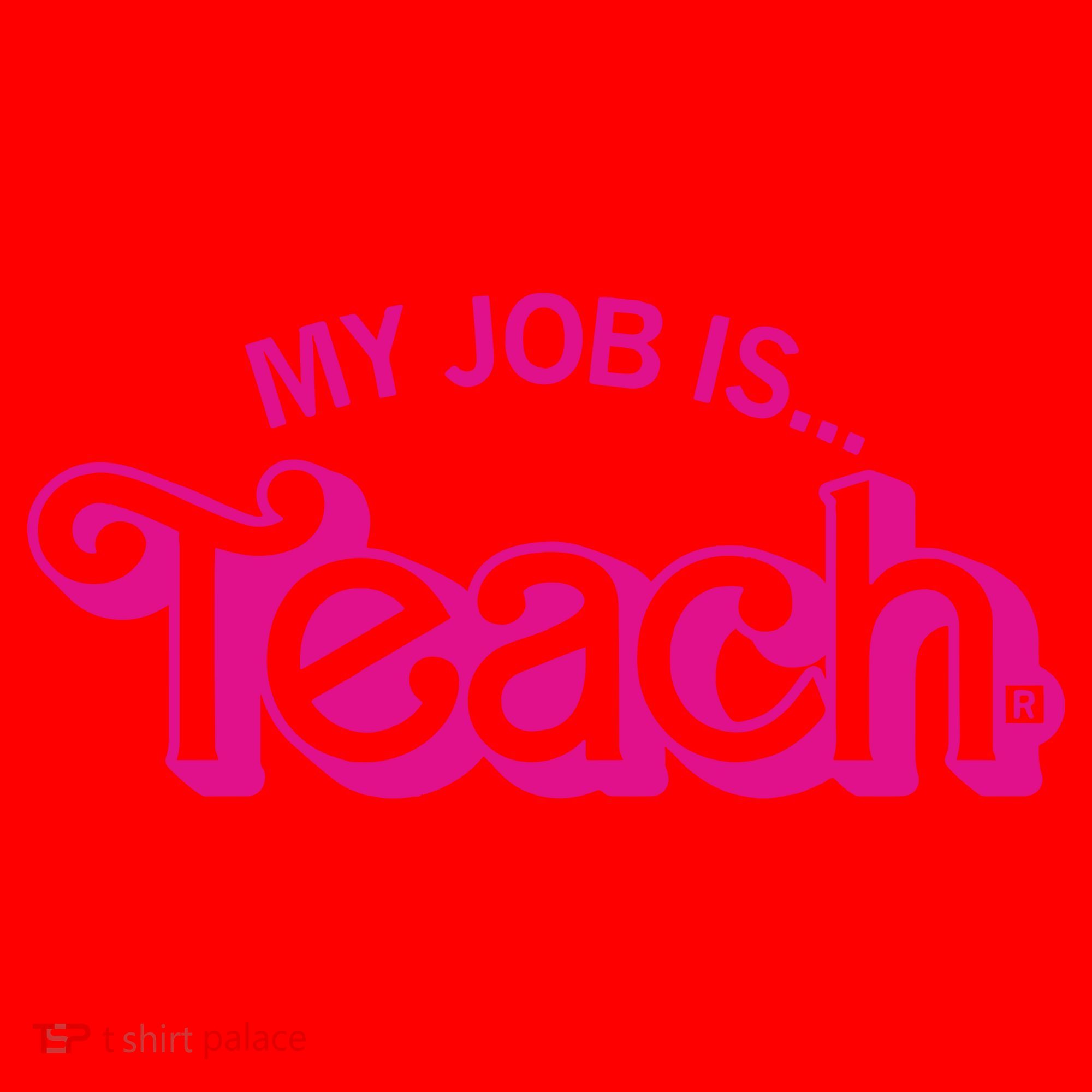 My Job Is Teach Santa Hat