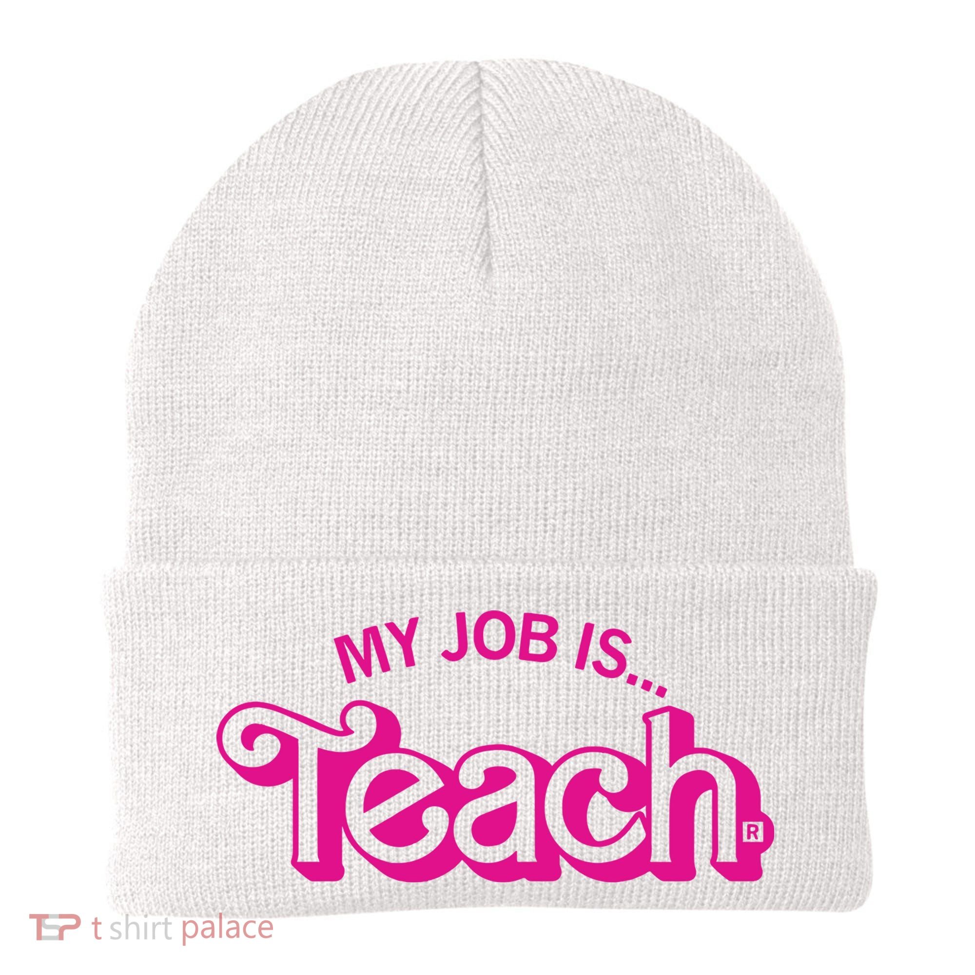 My Job Is Teach Beanie