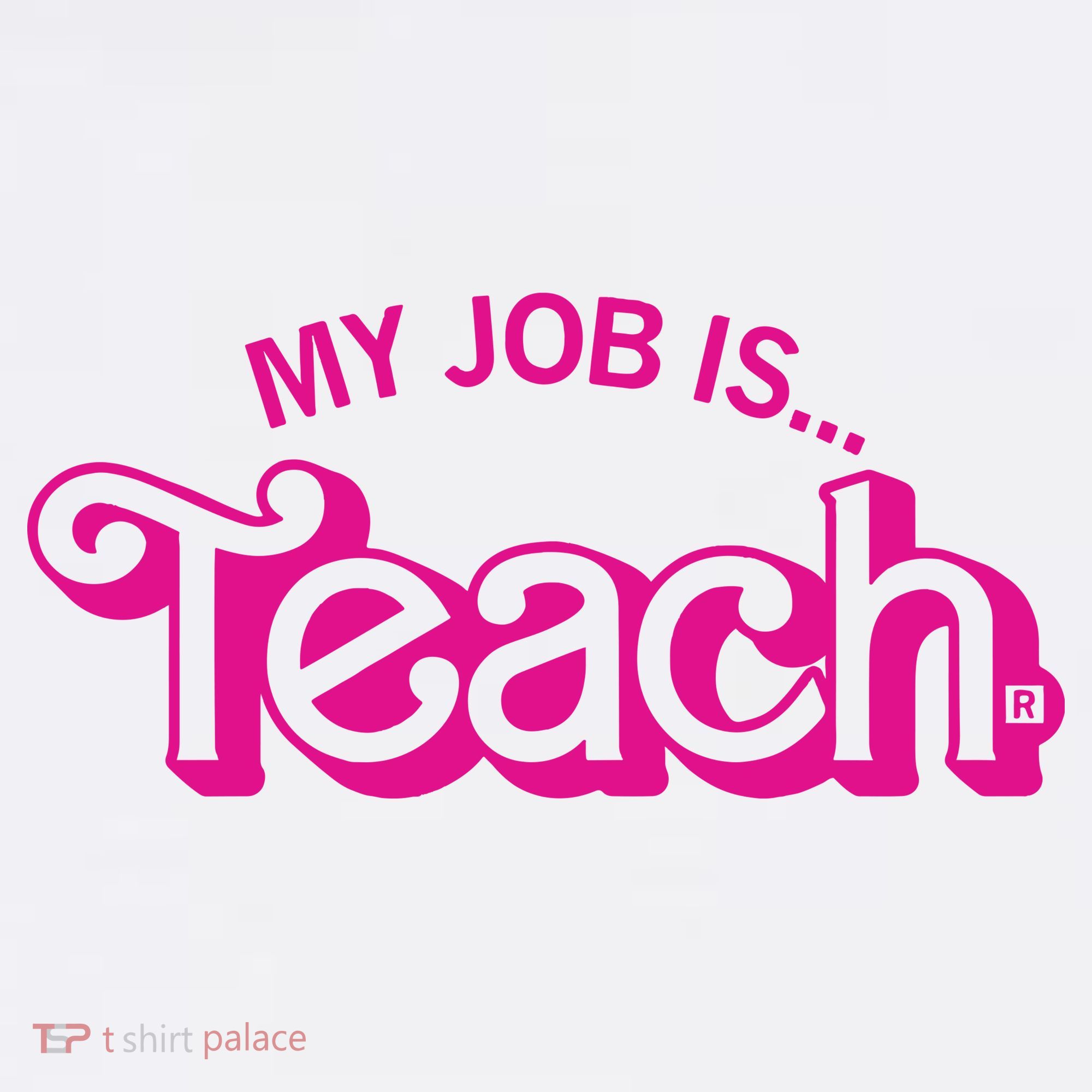 My Job Is Teach Women's Tank Top